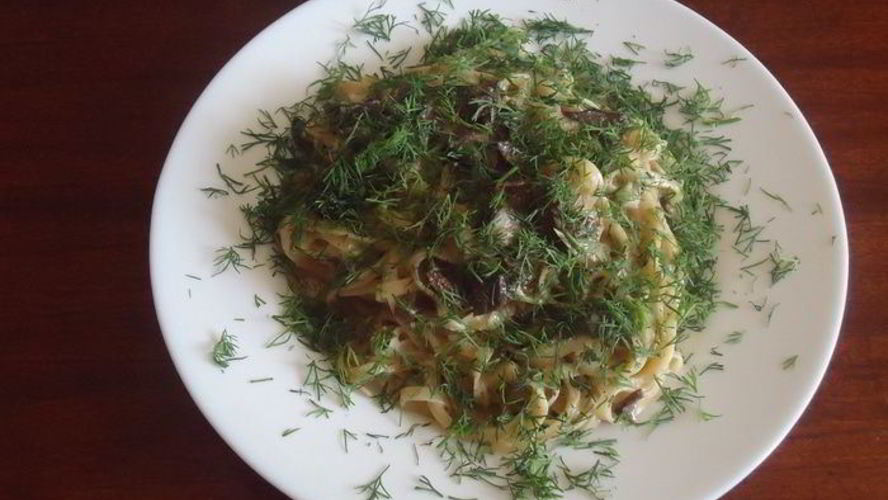 Рецепт пасты с грибами