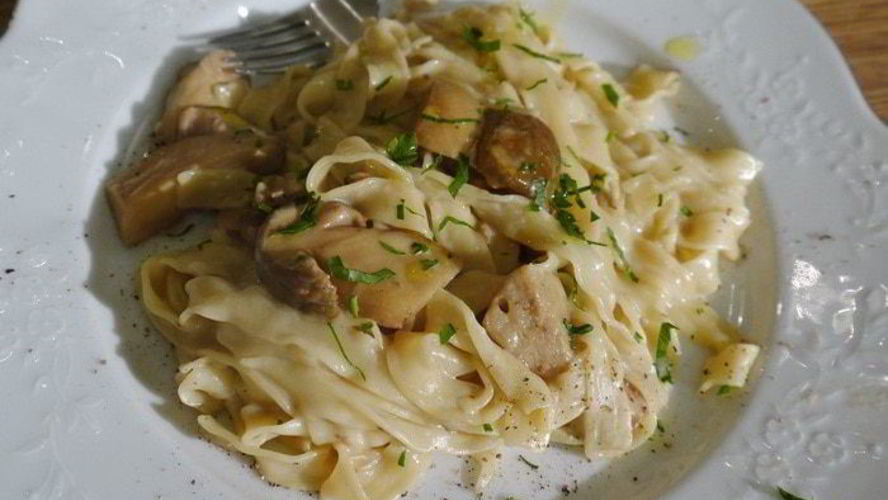 Рецепт пасты с грибным соусом