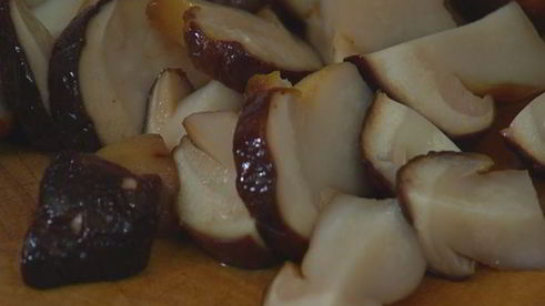 паста с грибным соусом