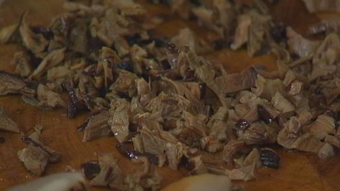 паста с грибным соусом