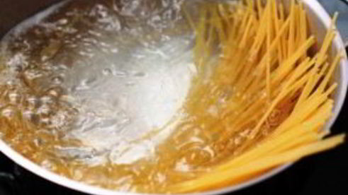 паста с лососем и сыром