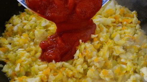 паста с рыбным соусом