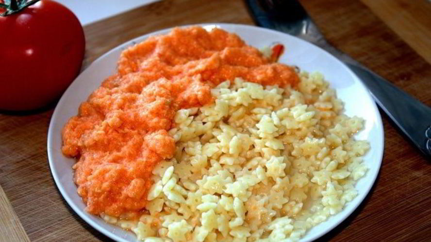 Рецепт пасты с томатным соусом