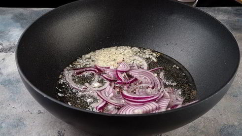 паста с весенними овощами