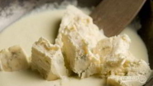 сливочно-сырная паста