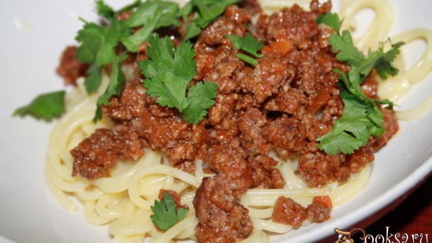 Рецепт спагетти болоньез супер-просто