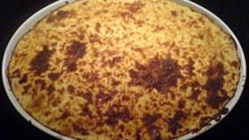 спагетти с фаршем и сыром