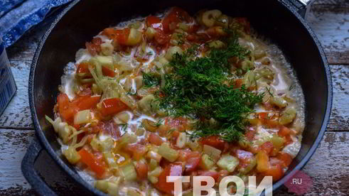 спагетти с кабачками