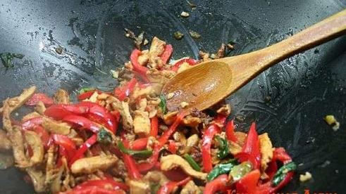 спагетти с восточными нотками