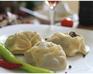 Манты на пару