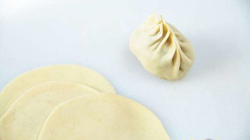 манты с грибами