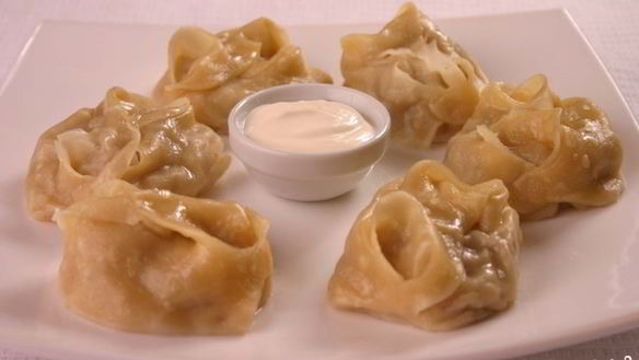 Рецепт Мантов в микроволновке