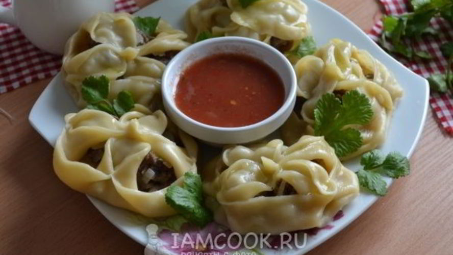 Рецепт мантов в пароварке