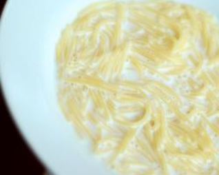 Молочная лапша