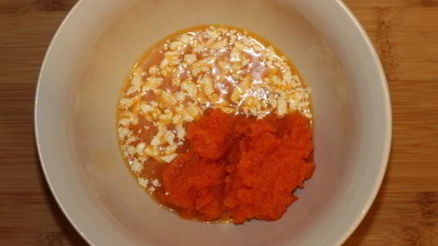 морковная лапша