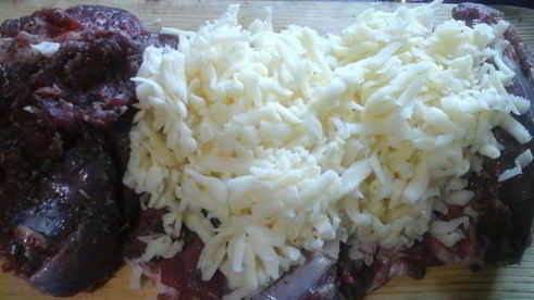 баранья нога запеченная с сулугуни