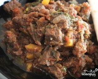 Чашушули из говядины