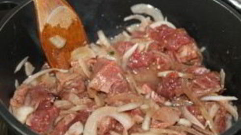 чашушули из говядины