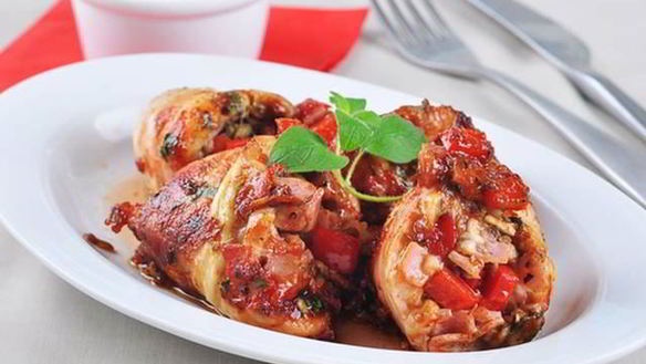 Рецепт Фаршированных куриных ножек с грибами