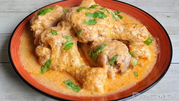 Рецепт Гедлибже — курицы по-кабардински