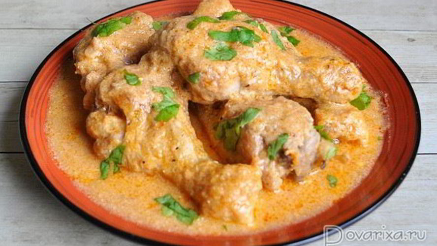 Рецепт гедлибже — курицы по-кабардински