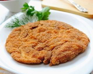 Говядина в сухарях