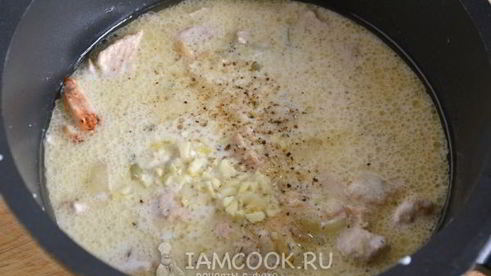 индейка в сметанном соусе