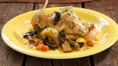 кролик по-провански