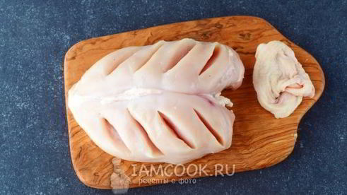 куриная грудка с болгарским перцем в духовке