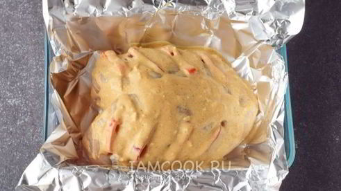 куриная грудка с болгарским перцем в духовке