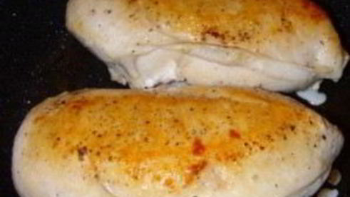 куриное филе в нежном сливочном соусе