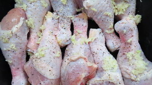 куриные голени с хрустящей корочкой