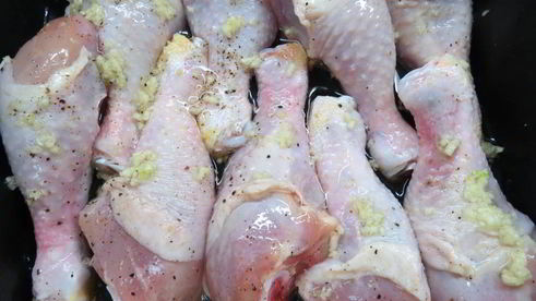 куриные голени с хрустящей корочкой