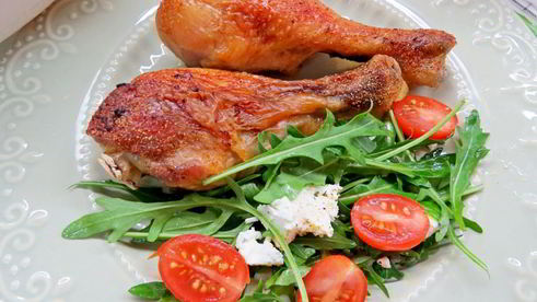 куриные голени с хрустящей корочкой