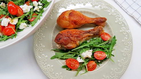 куриные голени с хрустящей корочкой