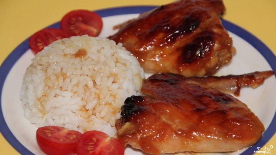 Рецепт куриных крылышек под соусом