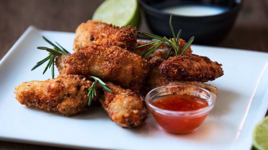 Рецепт куриных крылышек в маринаде из пахты