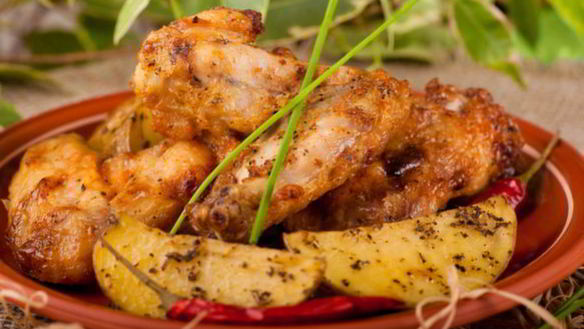 Рецепт Куриных крылышек в соусе барбекю