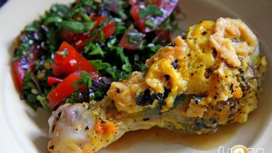 Рецепт куриных ножек в фольге