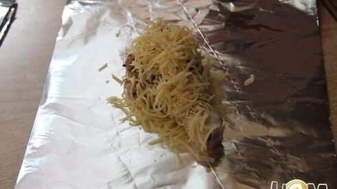 куриные ножки в фольге