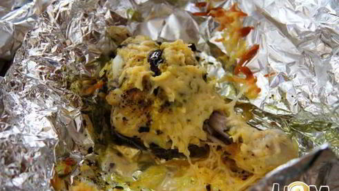 куриные ножки в фольге