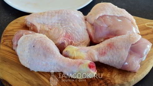 курица с лимоном и розмарином по-гречески