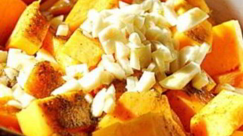 курица с тыквой