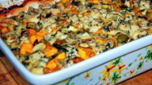 курица с тыквой