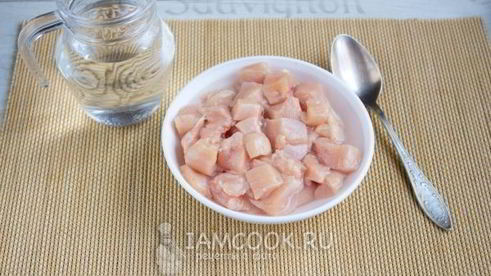 му гу гай пан — курица с грибами по-китайски