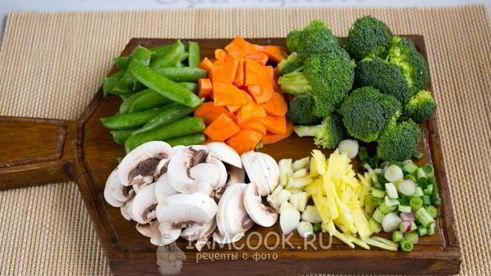 му гу гай пан — курица с грибами по-китайски