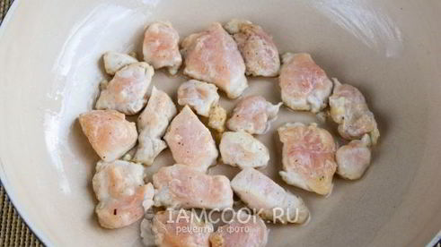 му гу гай пан — курица с грибами по-китайски