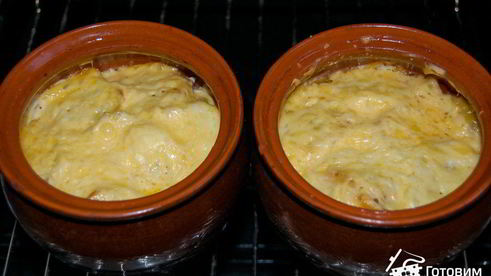 мясо под майонезом