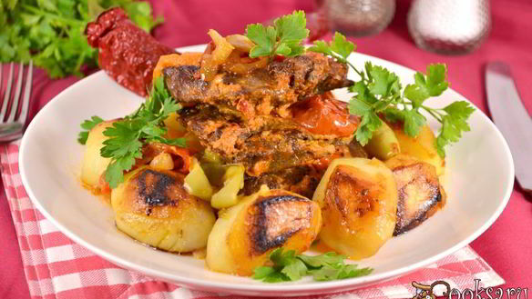 Рецепт Острой говядины Джинга с овощами для настоящих матадоров