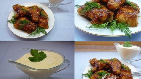 острые куриные крылышки баффало